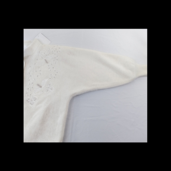 NWT Vintage Creatore Angora/lambs wool Sweater M - Picture 9 of 10